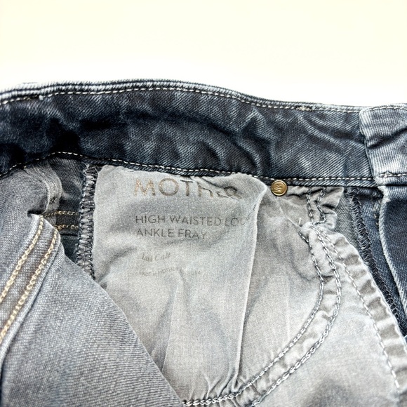 MOTHER High Waisted Looker Ankle Fray - Last Call - 26 - Picture 7 of 10